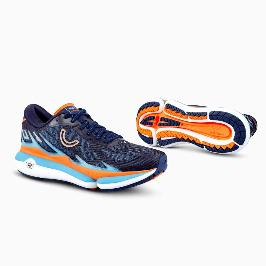 true motion vichara running shoes peacoat pair