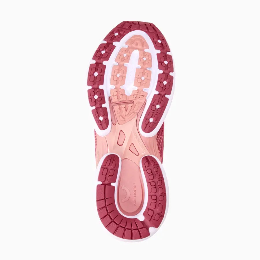 true motion nevos 3 running shoes pink women bottom