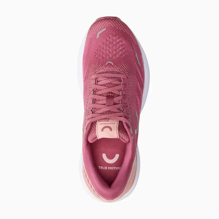 true motion nevos 3 running shoes pink