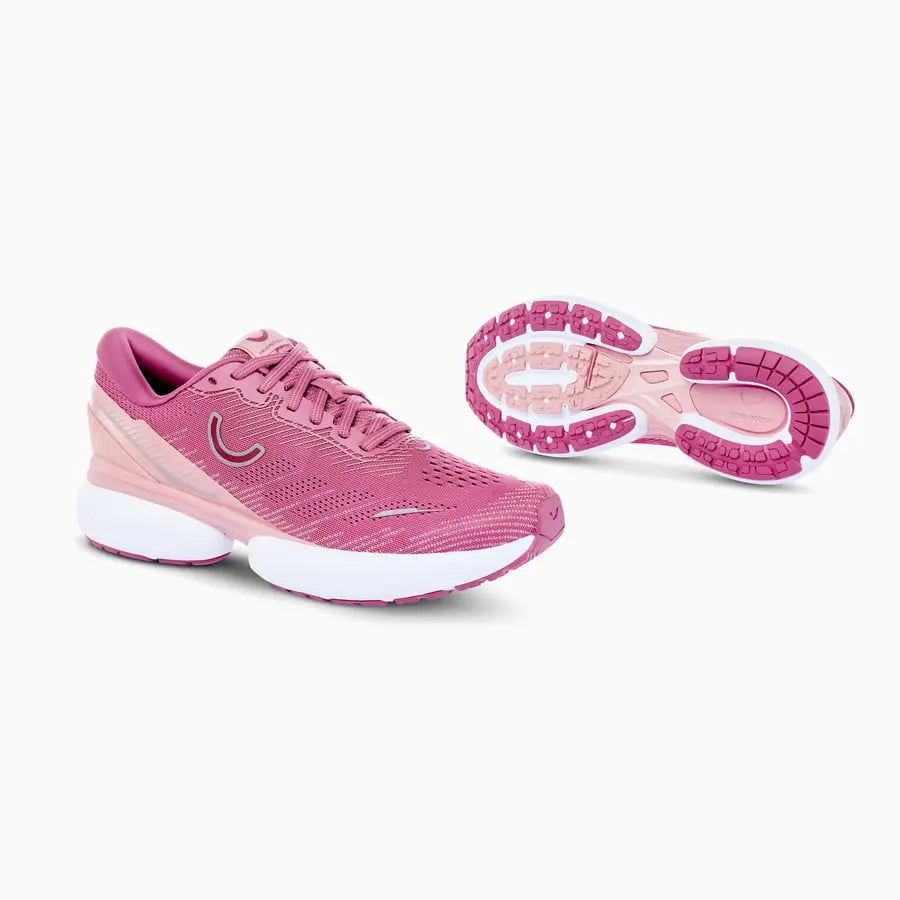 true motion nevos 3 running shoes pink women pair