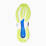 true motion aion 3 running shoe Black | Princess Blue | Acid Lime bottom